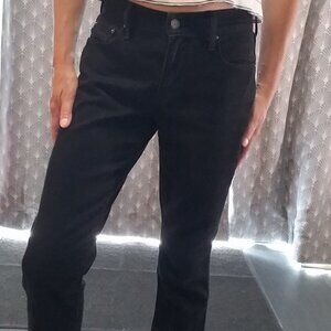 Levi's 505 Straight Black Jeans